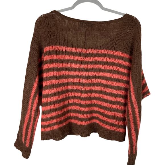 Wooden Ships Women’s M-L, cropped boxy mohair blend Sailor Cottagecore Preppy… - Picture 1 of 8